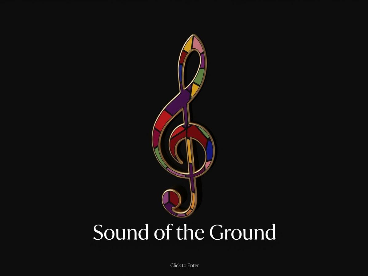 Sound of the Ground treble-clef logo