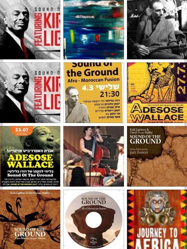 Sound of the Ground posters and album art